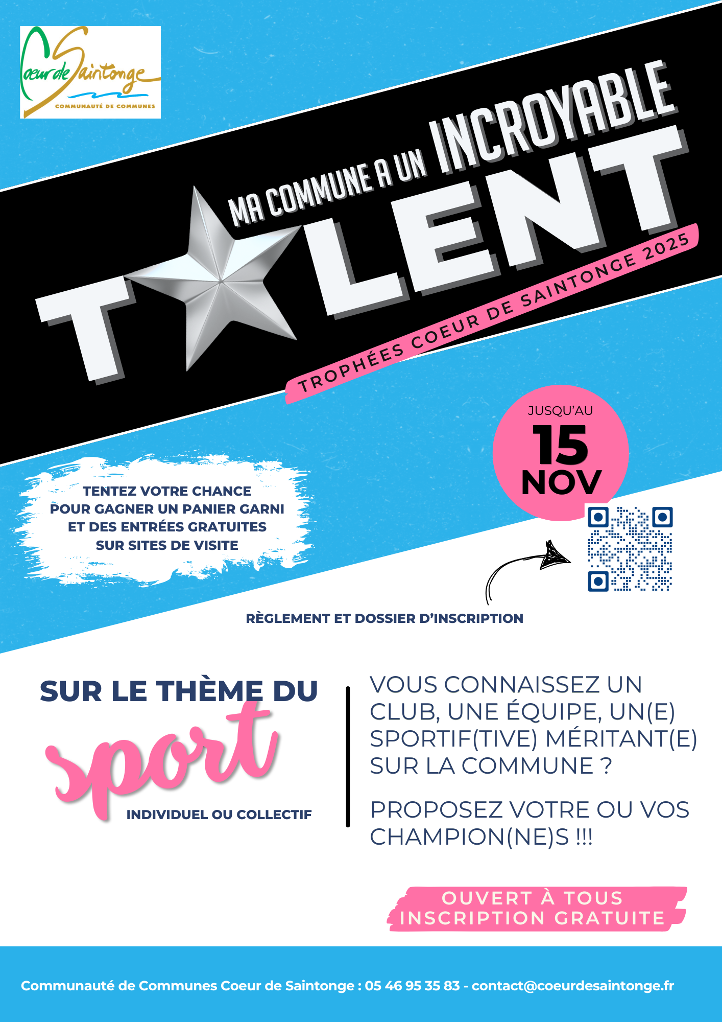 Affiche trophes 2025