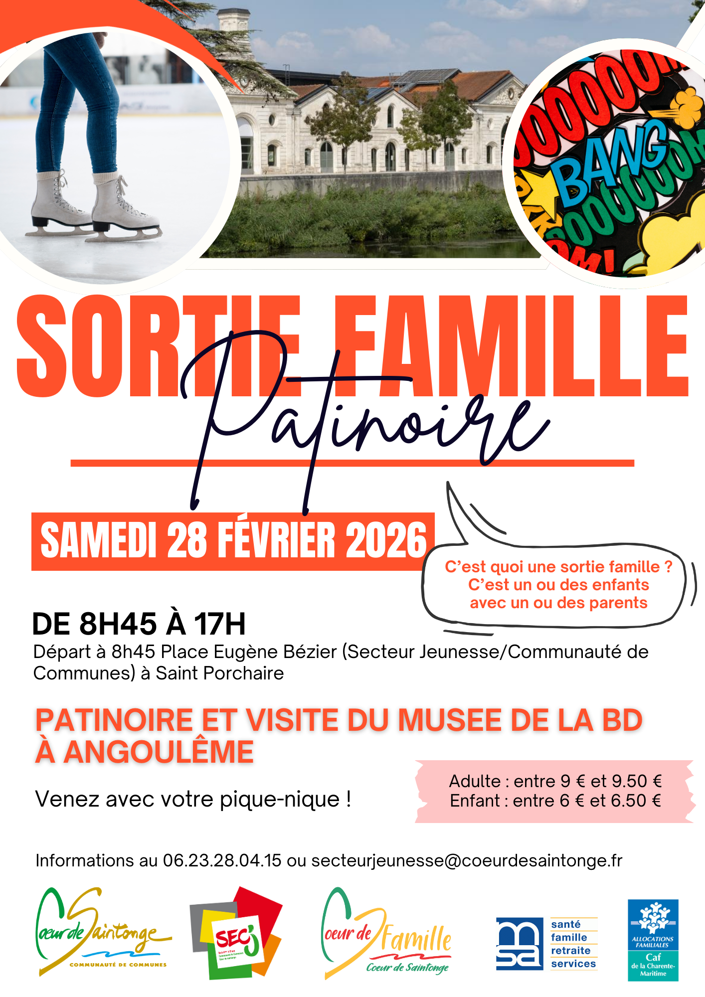 Sortie famille patinoire