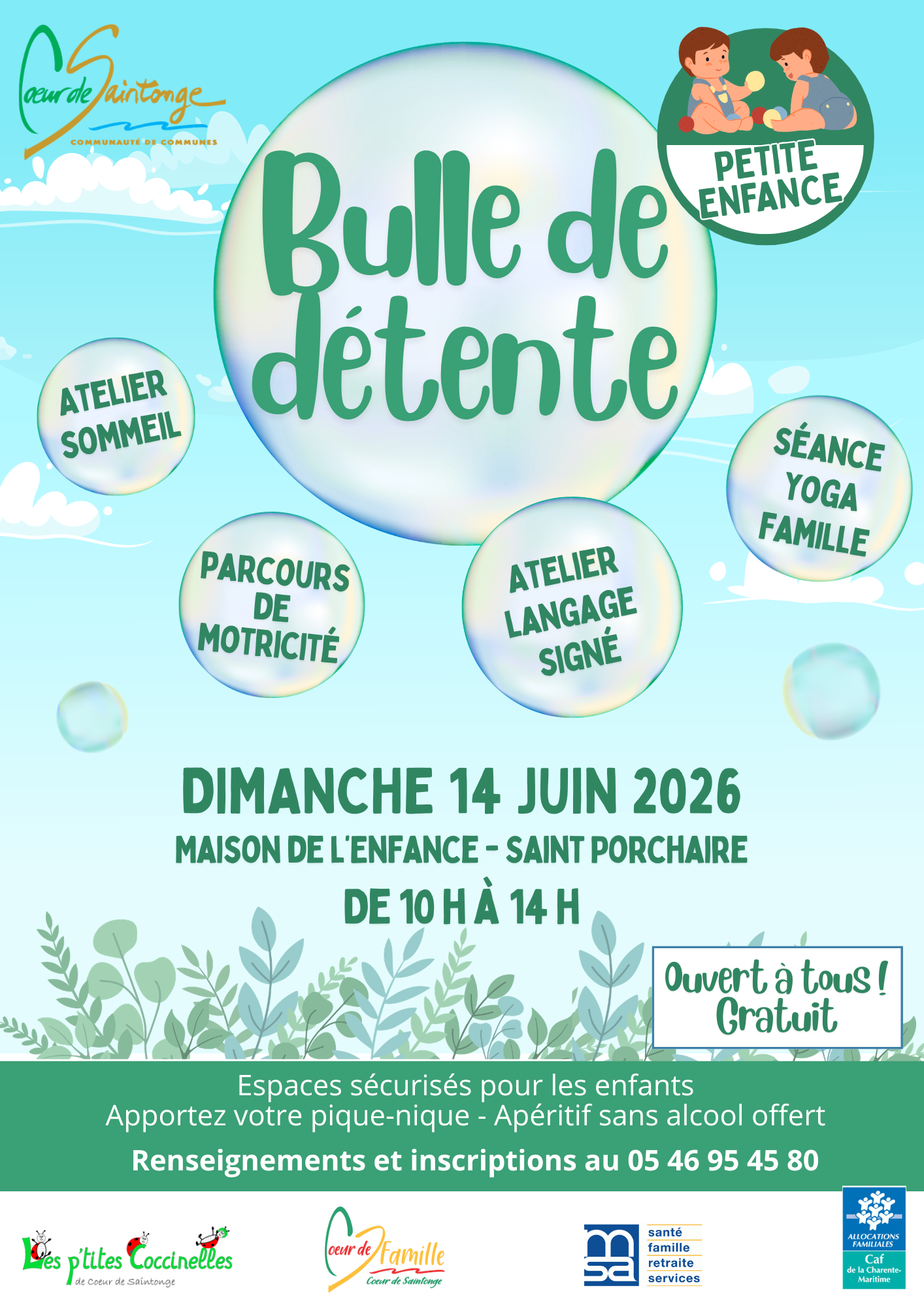 Bulle de détente 14 juin 2026