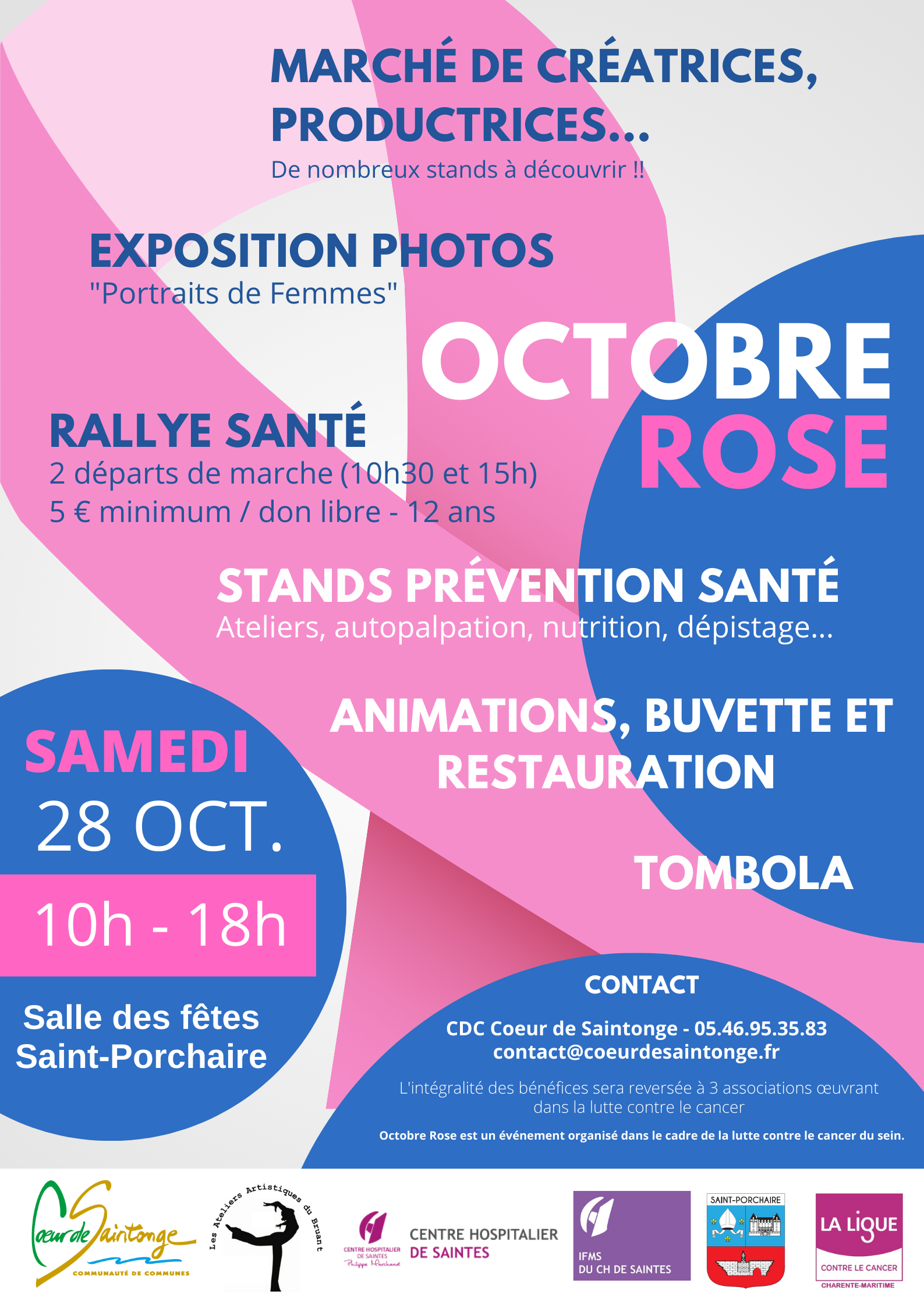 Octobre rose recherche lots et stands 2023