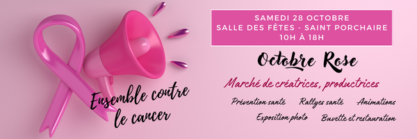 Bandeau Octobre Rose 2023